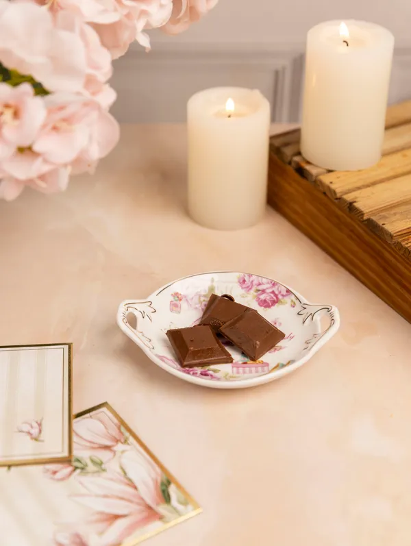 MGeezz_Mini_Ceramic_Serving_Tray_-_Combo_Offer:_4_mini_trays,_each_packed_separately_–_great_for_gifting_or_return_favors!_(_Round_Design)