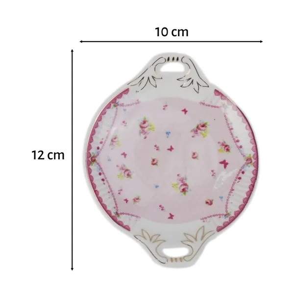 MGeezz_Mini_Ceramic_Serving_Tray_-_Combo_Offer:_4_mini_trays,_each_packed_separately_–_great_for_gifting_or_return_favors!_(_Round_Design)