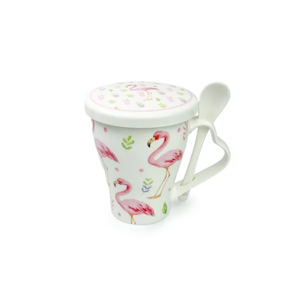 Flamingo_Ceramic_Mug_with_Spoon
