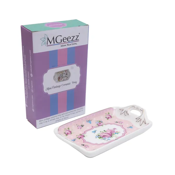MGeezz_Mini_Ceramic_Serving_Tray_-_Combo_Offer:_4_mini_trays,_each_packed_separately_–_great_for_gifting_or_return_favors!_(_Rectangle_Design)