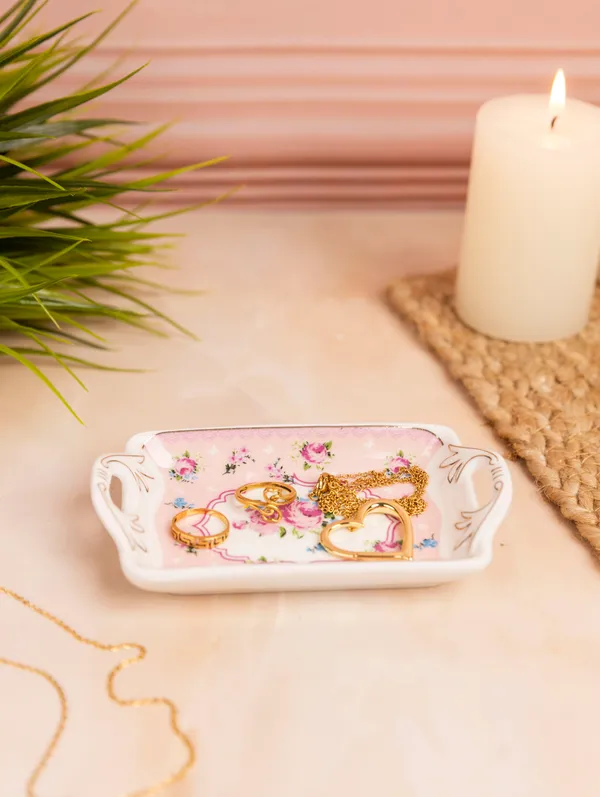MGeezz_Mini_Ceramic_Serving_Tray_-_Combo_Offer:_4_mini_trays,_each_packed_separately_–_great_for_gifting_or_return_favors!_(_Rectangle_Design)