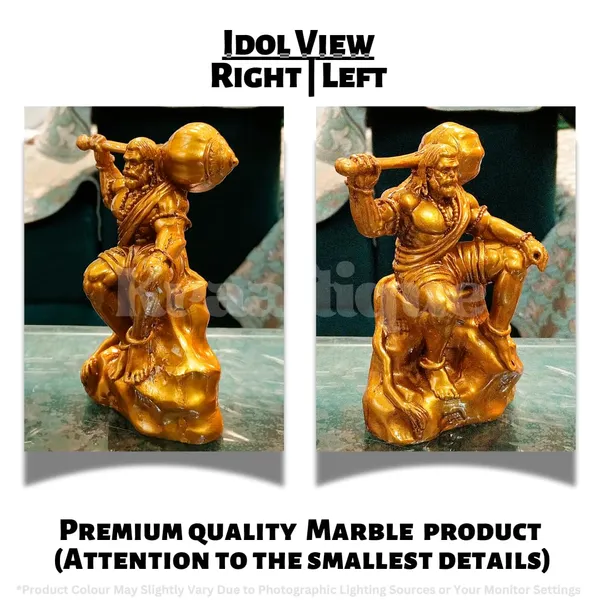 Antique_Lightweight_Pure_Stone_Washable_Religious_Marble_Hanuman_Solid_|_Size_Small