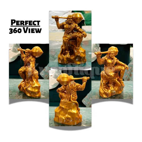 Antique_Lightweight_Pure_Stone_Washable_Religious_Marble_Hanuman_Solid_|_Size_Small
