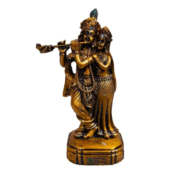 Multicolor_Gorgeous_Radha_Krishna_Idol_|_8_X_4_X_12_Cm