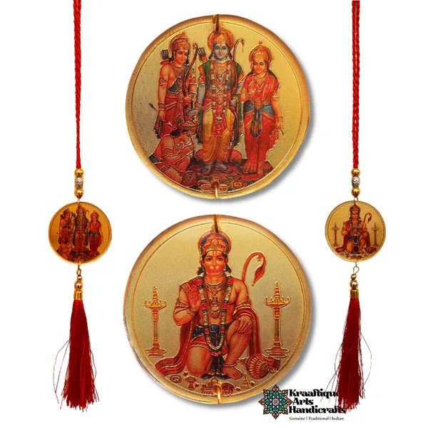 Divine_Gold_Plated_Sita_Ram_Hanuman_Family_Car_Hanging