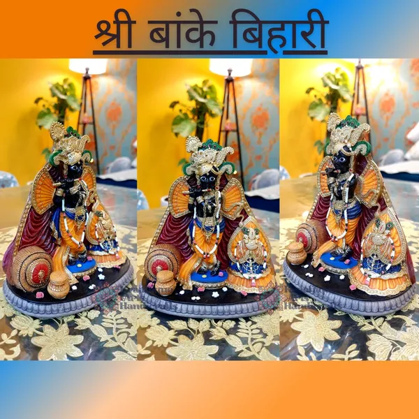 Multicolor_Hand_Crafted_Lightweight_Marble_Bankey_Bihari_Statue_|_10_X_10_X_16_Cm