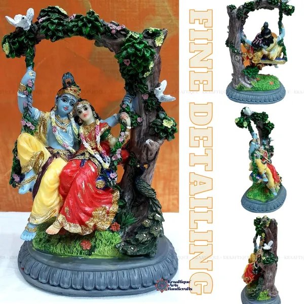 Multicolor_Religious_Marble_Radha_Krishna_Statue_|_6_Inch
