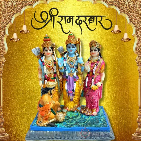 Multicolor_Lightweight_Handcraft_Marble_Sita_Ram_Statue_|_8_Inch