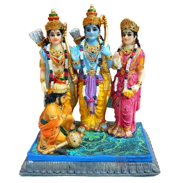 Multicolor_Lightweight_Handcraft_Marble_Sita_Ram_Statue_|_8_Inch