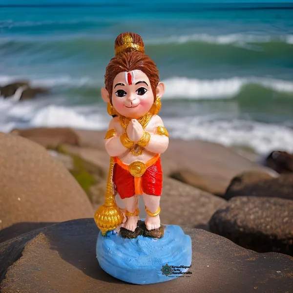 Multicolor_Premium_Crafted_Bal_Hanuman_Idol_|_5_X_5_X_10_Cm