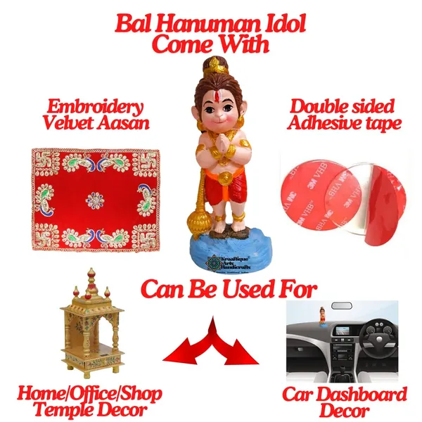 Multicolor_Premium_Crafted_Bal_Hanuman_Idol_|_5_X_5_X_10_Cm