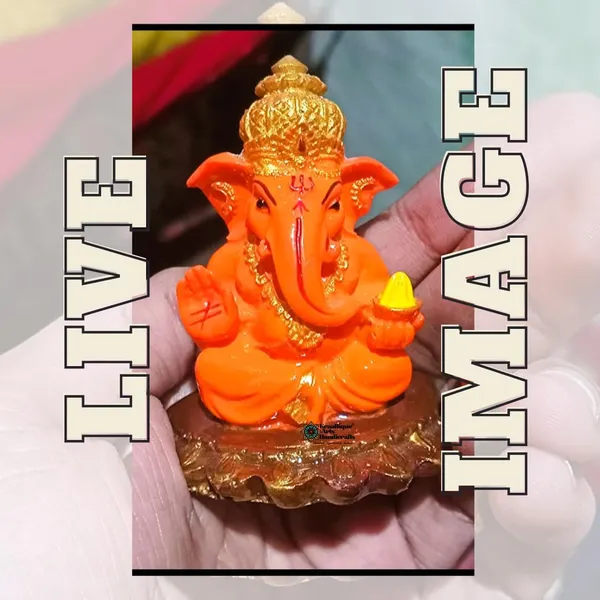 Orange_Ashirwad_Ganesh_Showpiece_Statue_|_3_Inch