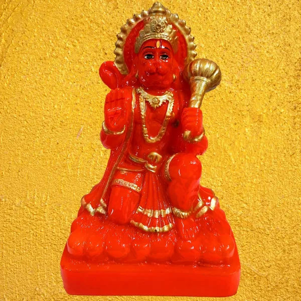 Multicolor_Religious_Handcraft_Religious_Marble_Hanuman_Statue_|_15_cm