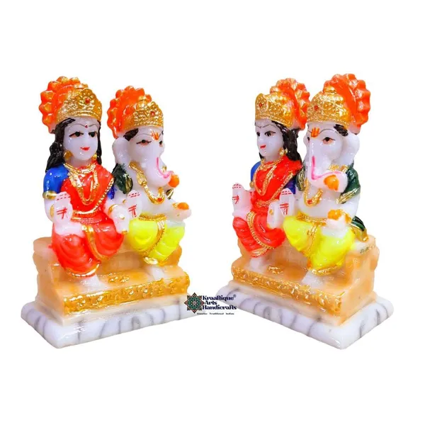 Multicolor_Premium_Design_Lightweight_Laxmi_Ganesh_Statue