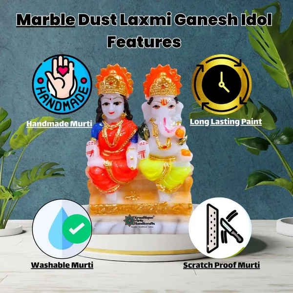 Multicolor_Premium_Design_Lightweight_Laxmi_Ganesh_Statue