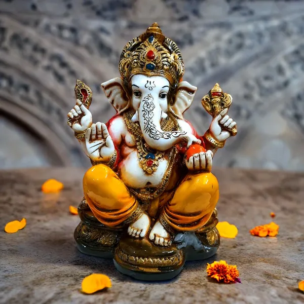 Multicolor_Waterproof_Handcrafted_Modak_Ganesh_Marble_Statue_|_15_X_0_X_16.5_Cm