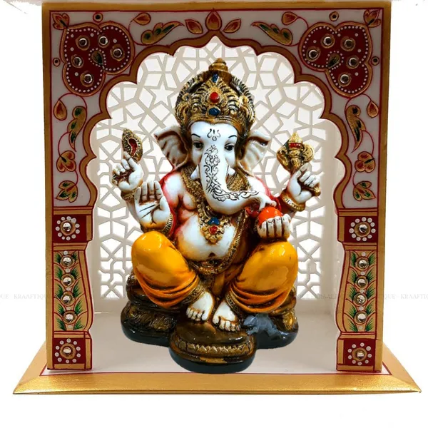 Multicolor_Waterproof_Handcrafted_Modak_Ganesh_Marble_Statue_|_15_X_0_X_16.5_Cm