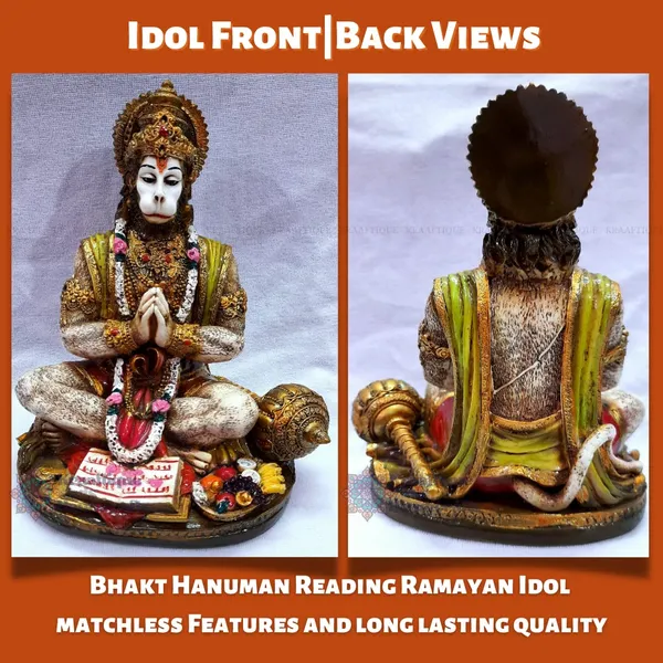 Multicolor_Lightweight_Washable_Polyresin_Marble_Lord_Hanuman_Statue_|_16_X_13_X_20_Cm