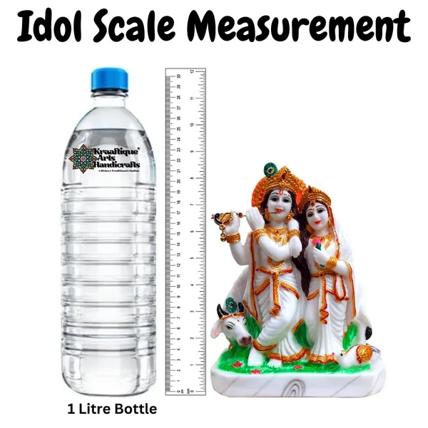 White_Gold_Handmade_Lightweight_Marble_Radha_Krishna_Statue_|_4_X_10_X_19_Cm