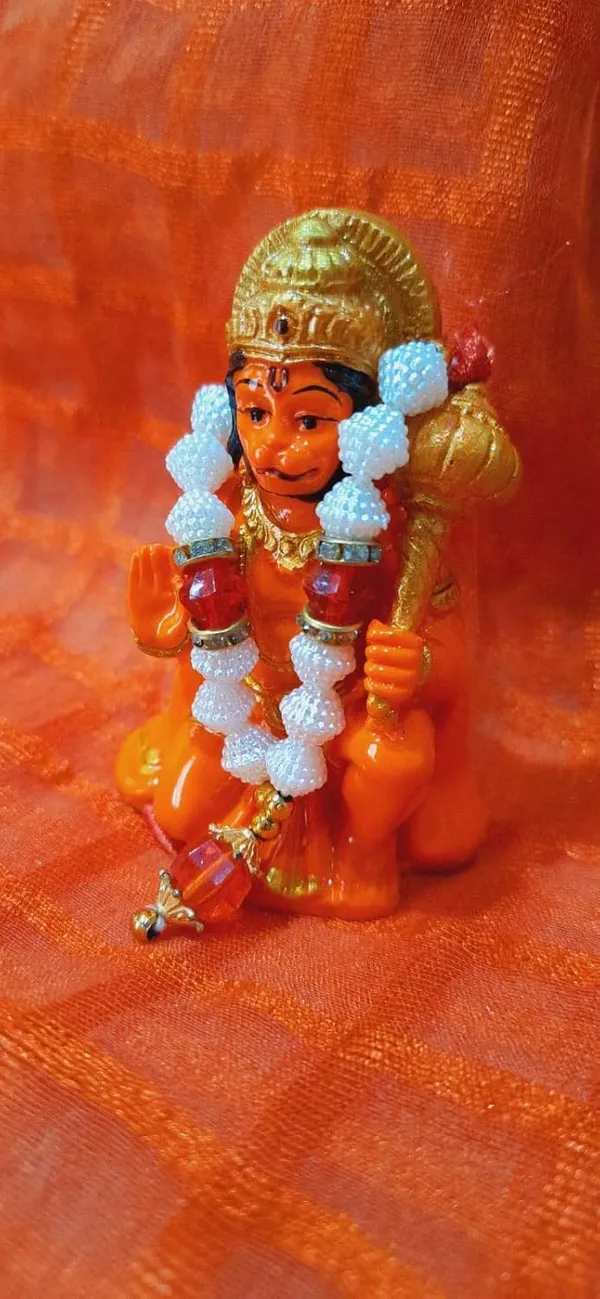 Blessing_Hanuman_Ji_Murti_with_Gada/Mace_(08CM)