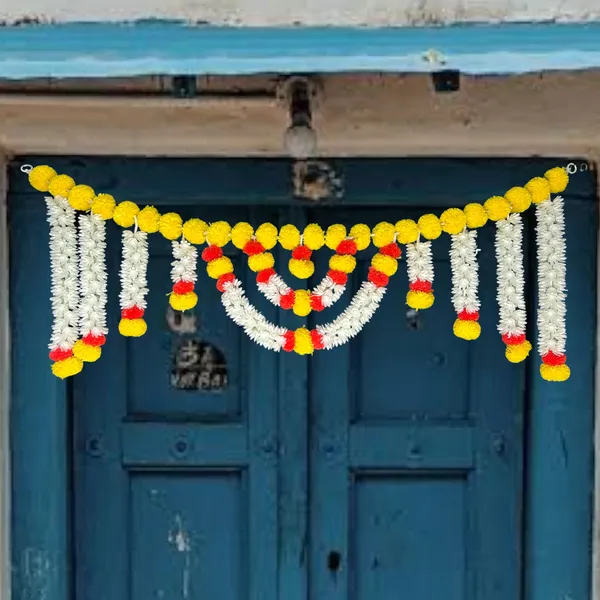 Multicolour_Decorative_Handcrafted_Bandanwar