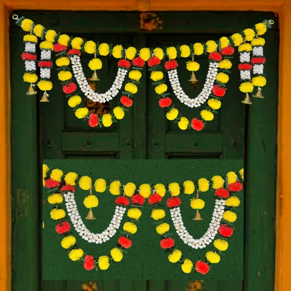 Yellow_&_Red_Decorative_Handcrafted_Bandanwar