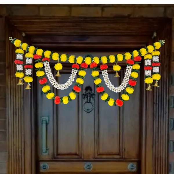 Yellow_&_Red_Decorative_Handcrafted_Bandanwar