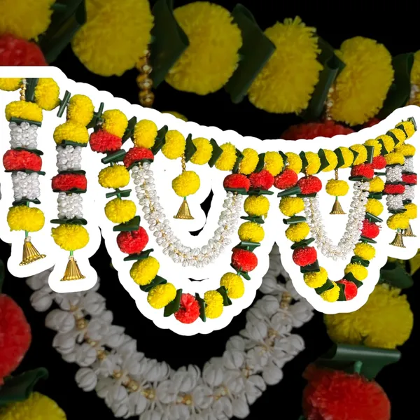 Yellow_&_Red_Decorative_Handcrafted_Bandanwar