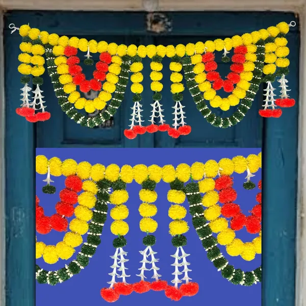 Multicolour_Decorative_Handcrafted_Bandanwar