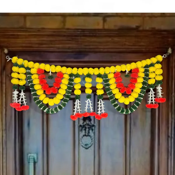 Multicolour_Decorative_Handcrafted_Bandanwar