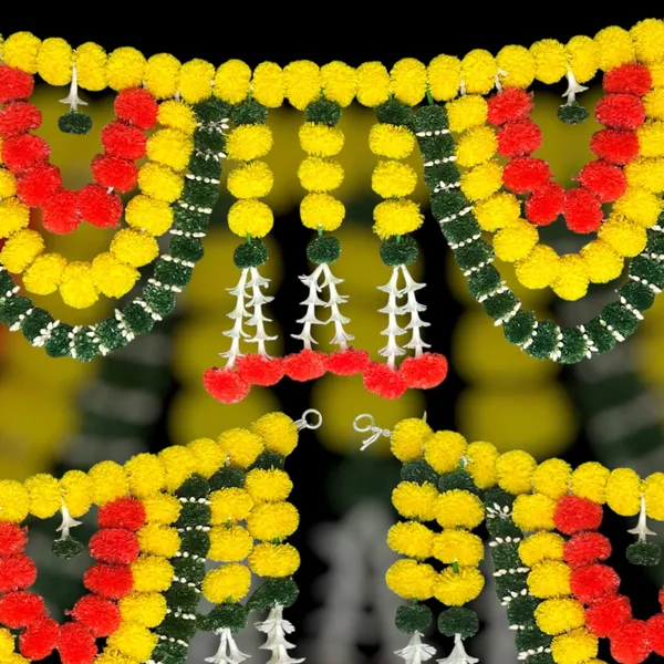 Multicolour_Decorative_Handcrafted_Bandanwar