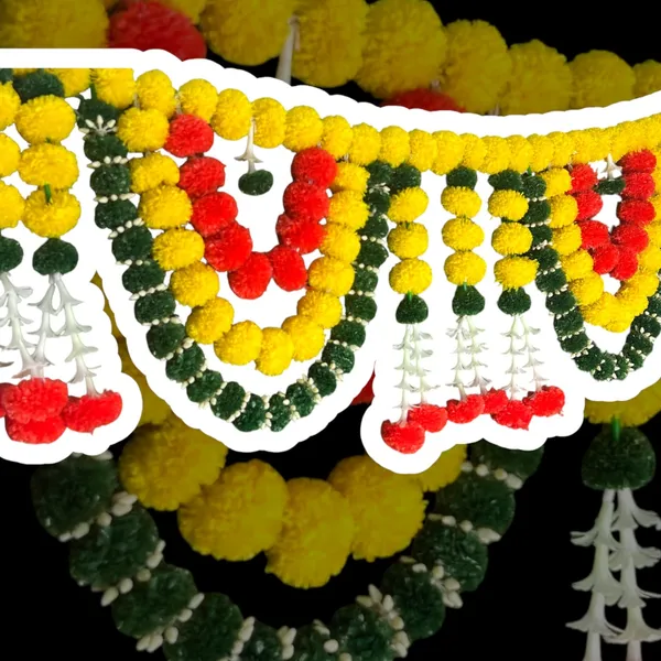 Multicolour_Decorative_Handcrafted_Bandanwar