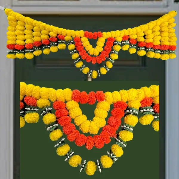 Yellow_&_Orange_Decorative_Handcrafted_Bandanwar