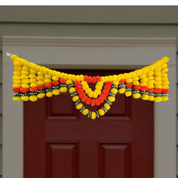Yellow_&_Orange_Decorative_Handcrafted_Bandanwar