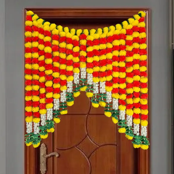 Multicolour_Decorative_Handcrafted_Bandanwar