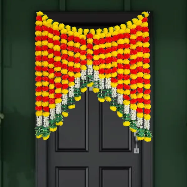 Multicolour_Decorative_Handcrafted_Bandanwar