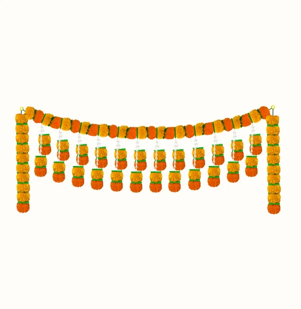 Yellow_&_Orange_Artificial_Marigold_Bandanwar