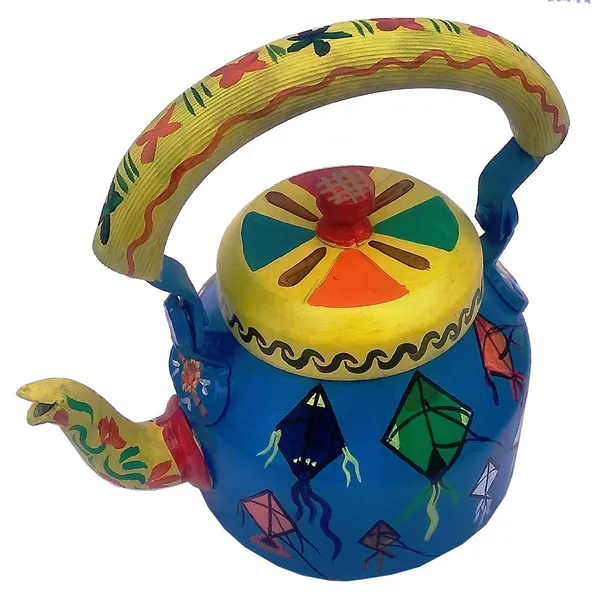 Multicolour_Traditional_Design_Hand_Painted_Tea_Kettle_Pot