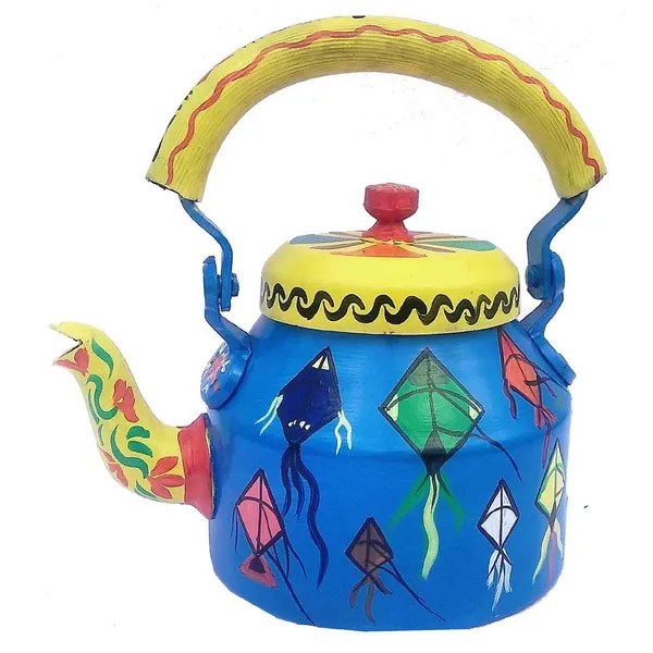 Multicolour_Traditional_Design_Hand_Painted_Tea_Kettle_Pot