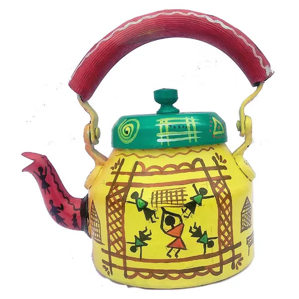 Multicolour_Traditional_Design_Hand_Painted_Tea_Kettle_Pot