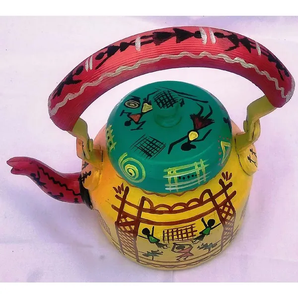 Multicolour_Traditional_Design_Hand_Painted_Tea_Kettle_Pot