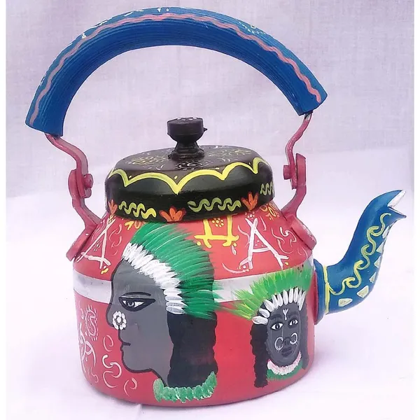 Multicolour_Traditional_Design_Hand_Painted_Tea_Kettle_Pot