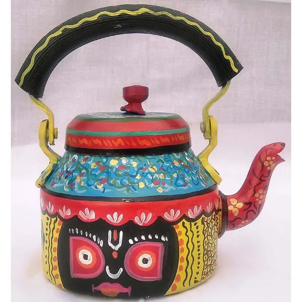Multicolour_Traditional_Design_Hand_Painted_Tea_Kettle_Pot