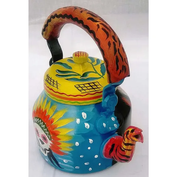 Multicolour_Traditional_Design_Hand_Painted_Tea_Kettle_Pot