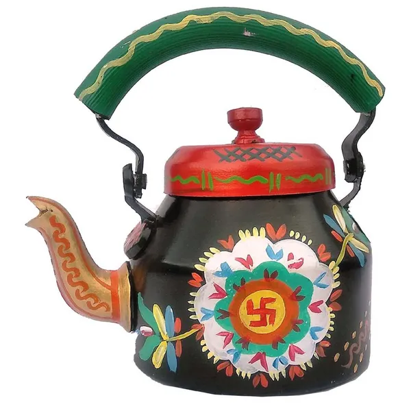 Multicolour_Traditional_Design_Hand_Painted_Tea_Kettle_Pot