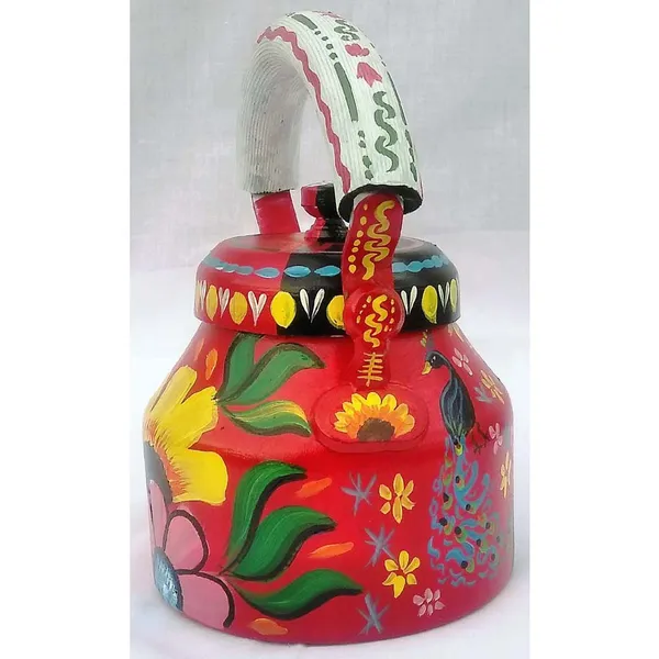 Multicolour_Traditional_Design_Hand_Painted_Tea_Kettle_Pot