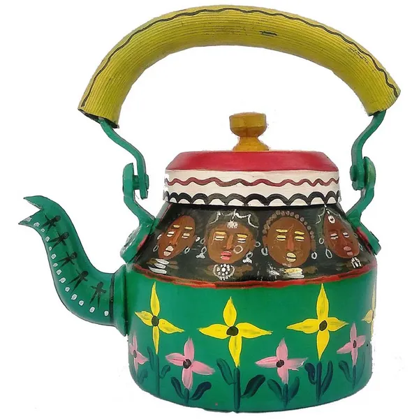 Multicolour_Traditional_Design_Hand_Painted_Tea_Kettle_Pot