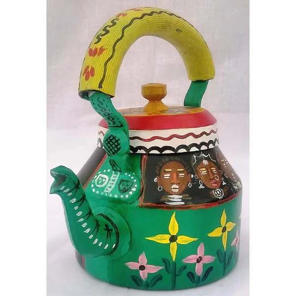 Multicolour_Traditional_Design_Hand_Painted_Tea_Kettle_Pot