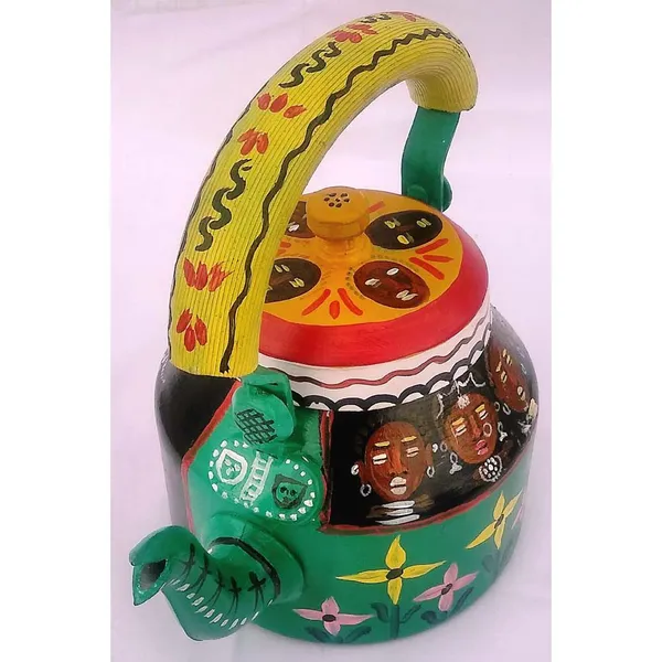 Multicolour_Traditional_Design_Hand_Painted_Tea_Kettle_Pot