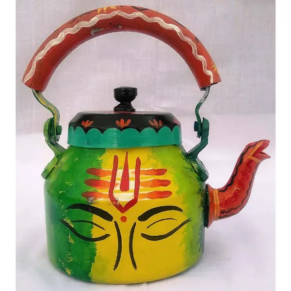 Multicolour_Traditional_Design_Hand_Painted_Tea_Kettle_Pot